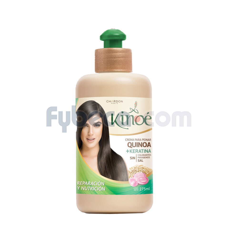Crema-De-Peinar-Kinoe-Chardon-Paris-Keratina-275-Ml-Unidad-imagen